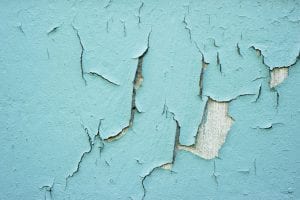 lead paint on wall chipping