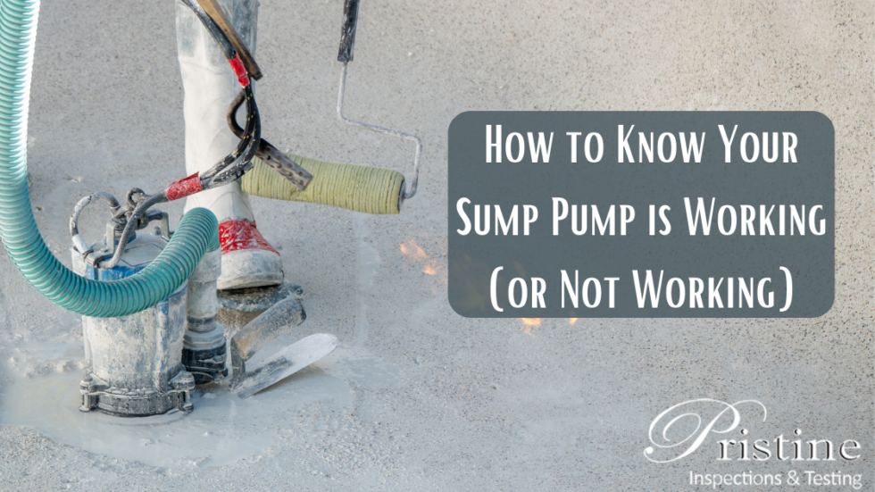 How to Know Your Sump Pump is Working (or Not Working)