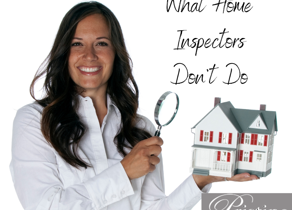 What Home Inspectors Don’t Do